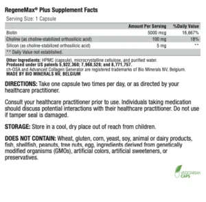 regenemax plus ingredients