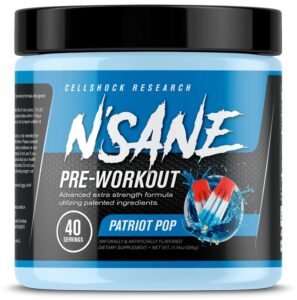 nsane pre workout